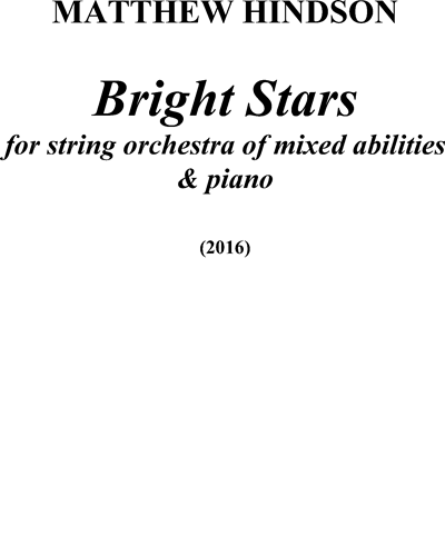 Bright Stars — Matthew Hindson