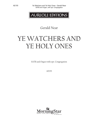 Ye Watchers and Ye Holy Ones — Gerald Near