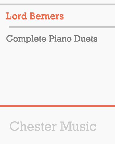 Complete Piano Duets — Lord Berners