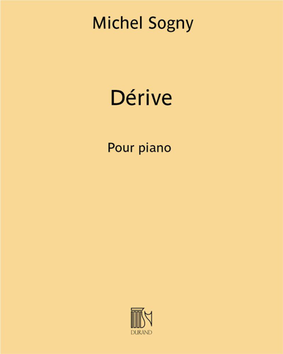 Dérive — Michel Sogny