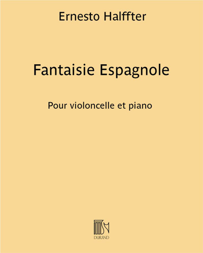 Fantaisie Espagnole — Ernesto Halffter