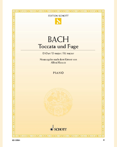 Toccata and Fugue D major — 巴赫