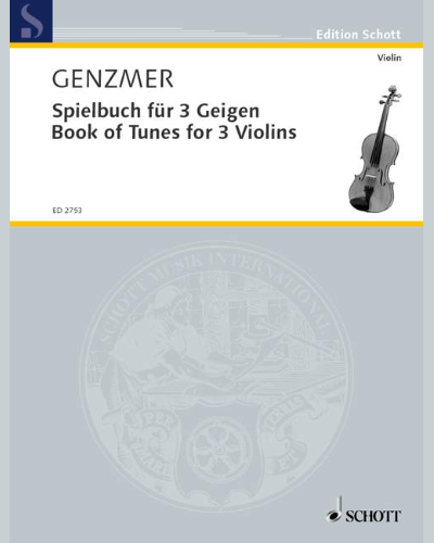 Book of Tunes for 2 Violins — Harald Genzmer