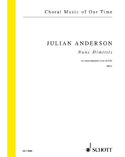 Nunc Dimittis — Julian Anderson