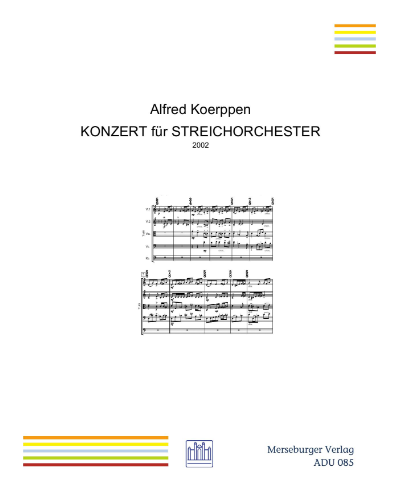Concerto for String Orchestra — Alfred Koerppen