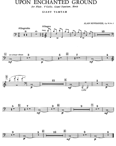 Upon Enchanted Ground Op. 90, No. 1 — 阿兰·霍夫哈奈斯
