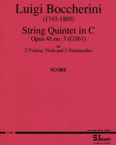 String Quintet in C major, op. 46 No. 3 — 博凯里尼