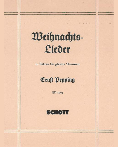 Christmas Songs — Ernst Pepping