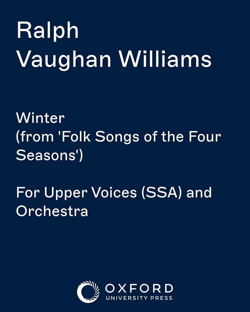 Winter (from 'Folk Songs of the Four Seasons') — 沃恩·威廉斯