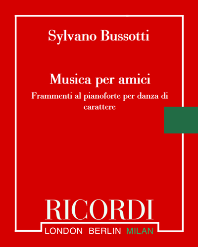 Musica per amici — Sylvano Bussotti
