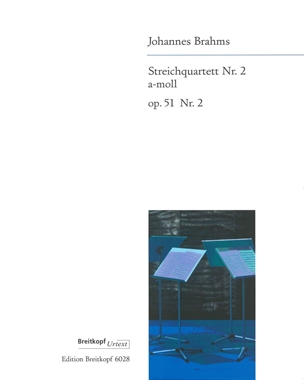 String Quartet No. 2 in A minor, op. 51/2 — 勃拉姆斯