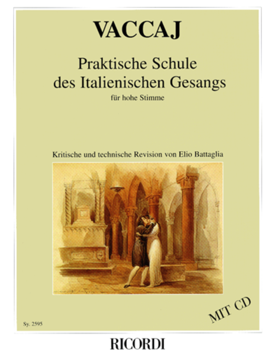 Praktische Schule des Italienischen Gesangs - For High Voice — Nicola Vaccai