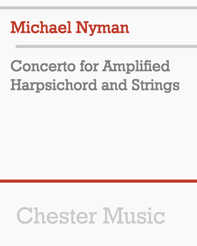 Concerto for Amplified Harpsichord and Strings — 尼曼