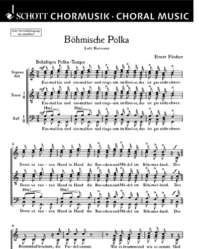 Tanzlieder — Ernst Fischer