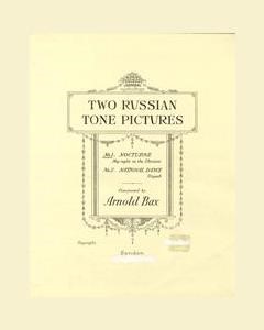 No.1 Nocturne (Two Russian Tone-Pictures) 'May Night In The Ukraine' — Arnold Bax