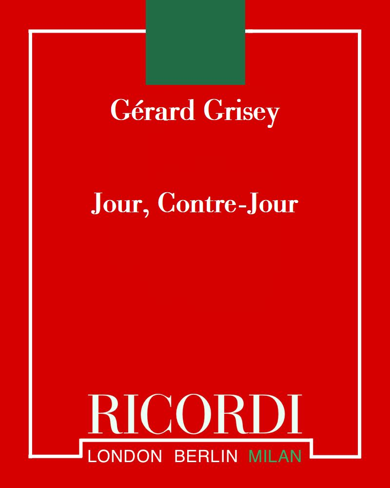 Jour, Contre-Jour — 格里塞