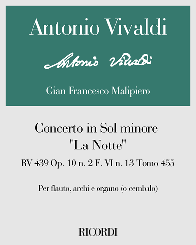 Concerto in G minor 'La Notte', op. 10 no. 2, RV 439, F. VI no. 13 — 维瓦尔第