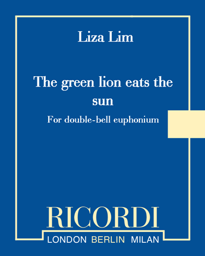 The green lion eats the sun — Liza Lim