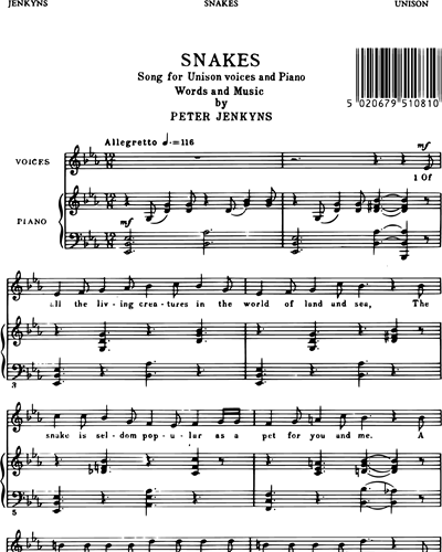 Snakes — Peter Jenkyns