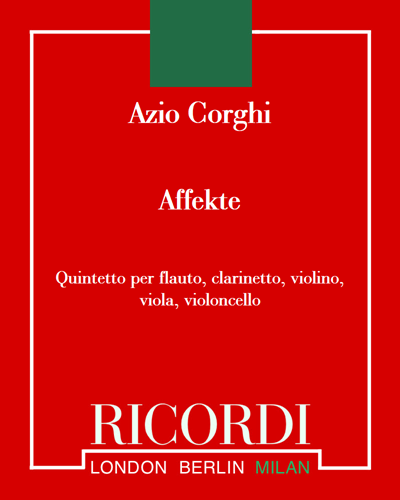 Affekte — Azio Corghi