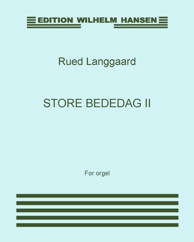 Store bededag II, op. 348 — 鲁兹·朗高