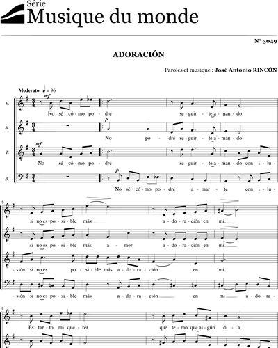 Adoracion — José Antonio Rincon