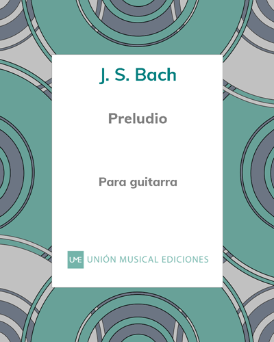 Preludio - Para guitarra — Johann Sebastian Bach