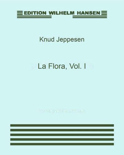 La Flora, Vol. I — Knud Jeppesen