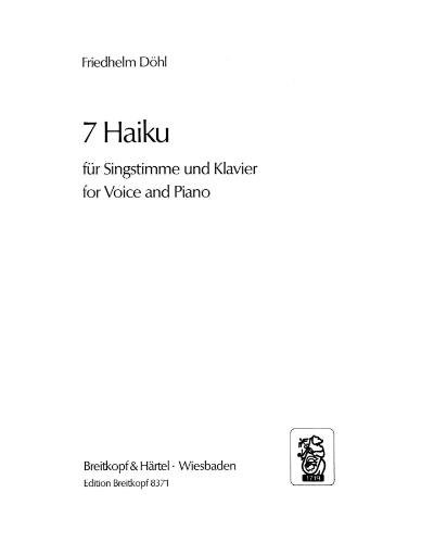7 Haiku — Friedhelm Döhl