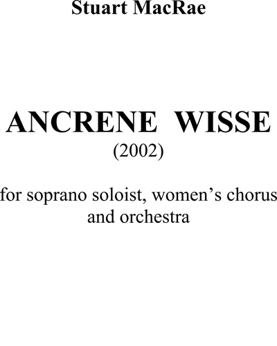 Ancrene Wisse — Stuart MacRae