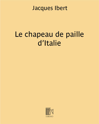 The Italian Straw Hat — 雅克·伊贝尔