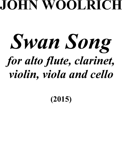 Swan Song — John Woolrich