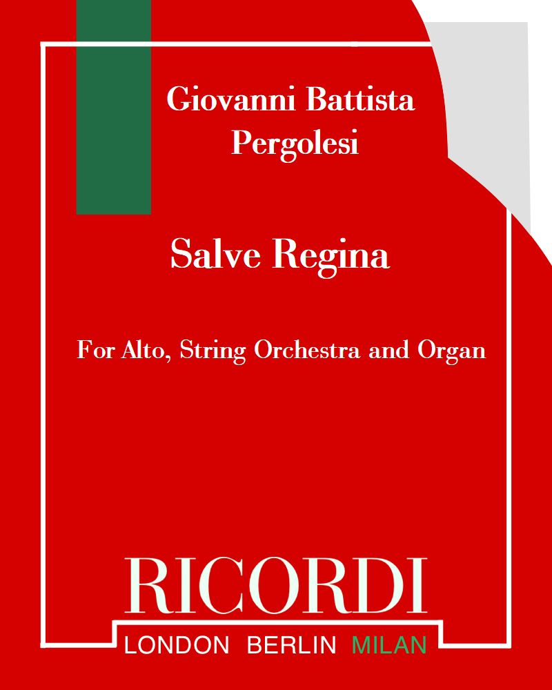 Salve Regina — Giovanni Battista Pergolesi