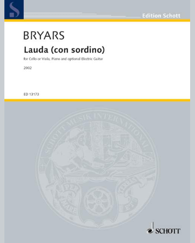 Lauda (con Sordino) — 加文·布赖尔斯