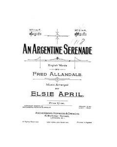 An Argentine Serenade — Elsie April