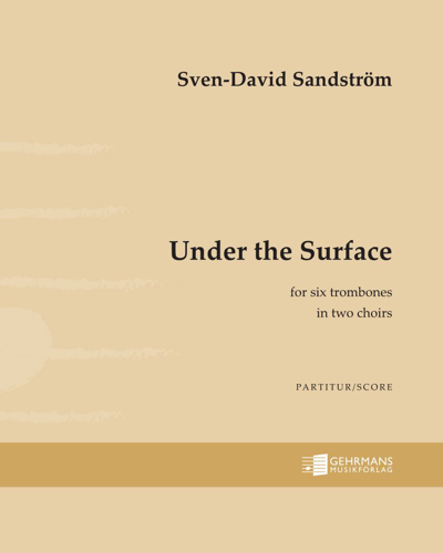 Under the Surface — 斯文-达维德·桑德斯特伦