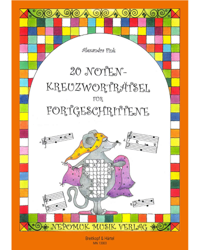 20 Noten-Kreuzworträtsel, Vol. 2 for Advanced Learner — Alexandra Fink