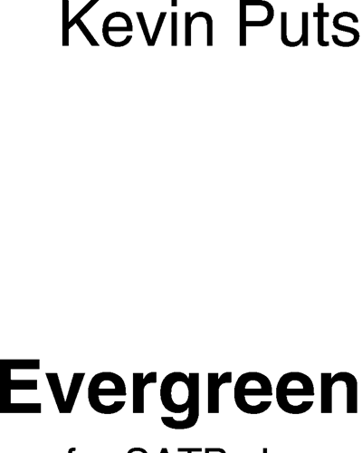 Evergreen — Kevin Puts