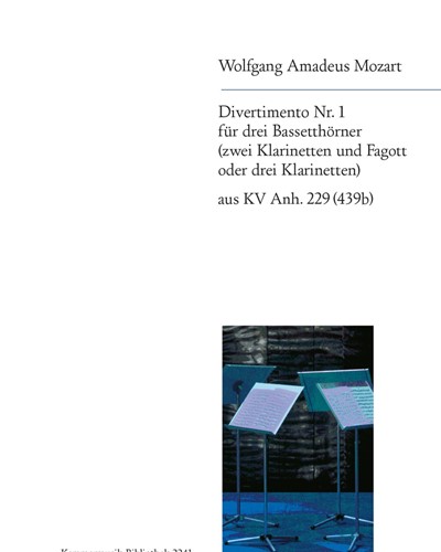 Divertimento No. 1 in B-flat major, K. Anh. 229 — 莫扎特