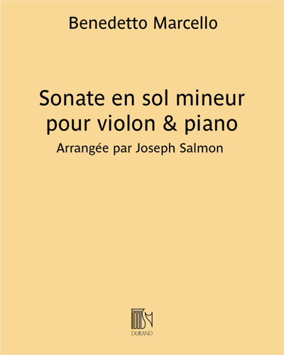 Sonata in G minor for Violin and Piano — 马尔切洛