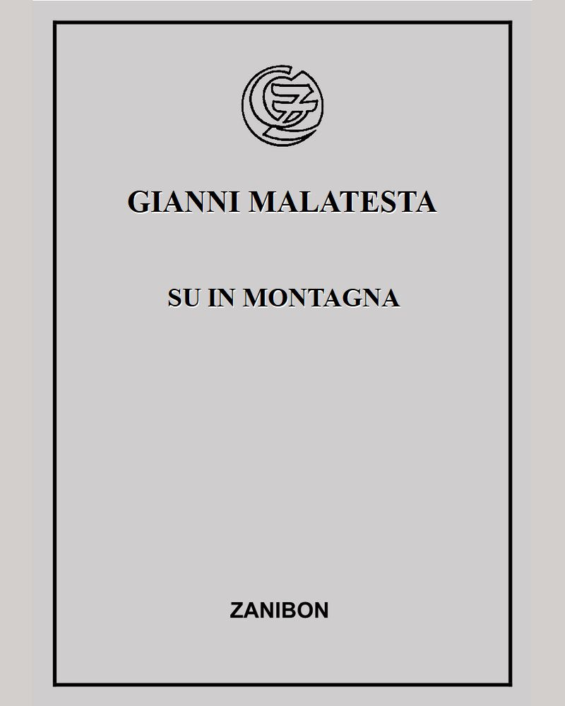 Su in montagna — Gianni Malatesta