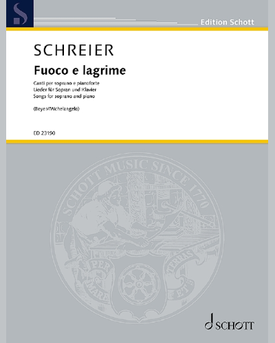 Fuoco e lagrime — Anno Schreier