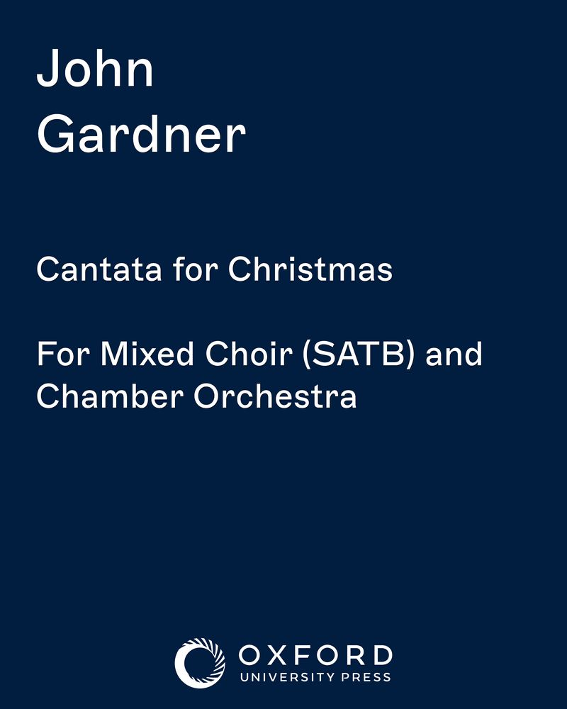 Cantata for Christmas — John Gardner