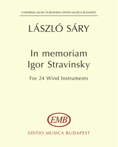 In memoriam Igor Stravinsky — László Sáry