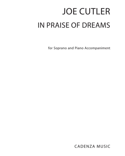 In Praise of Dreams — Joe Cutler