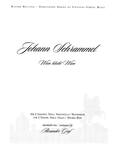 Wien bleibt Wien — Johann Schrammel