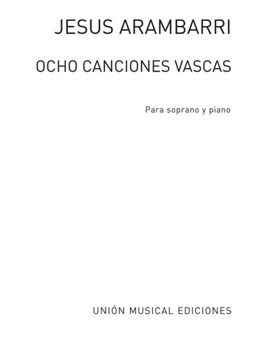 Ocho canciones vascas — Jesús Arámbarri