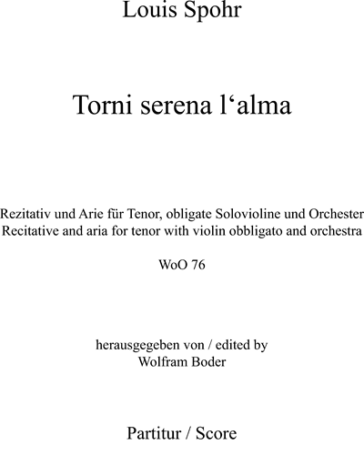 Torni Serena l'alma — 施波尔
