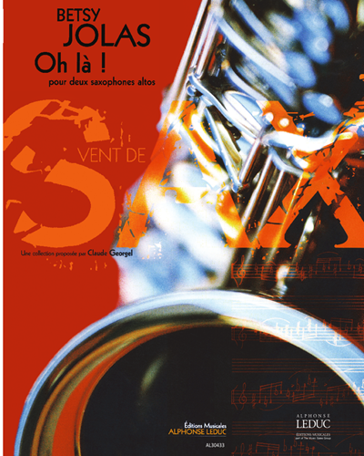 Oh là! for Two Alto Saxophones — Betsy Jolas