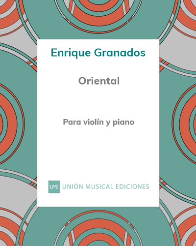 Oriental (Danza Española nº 2) — 格拉纳多斯